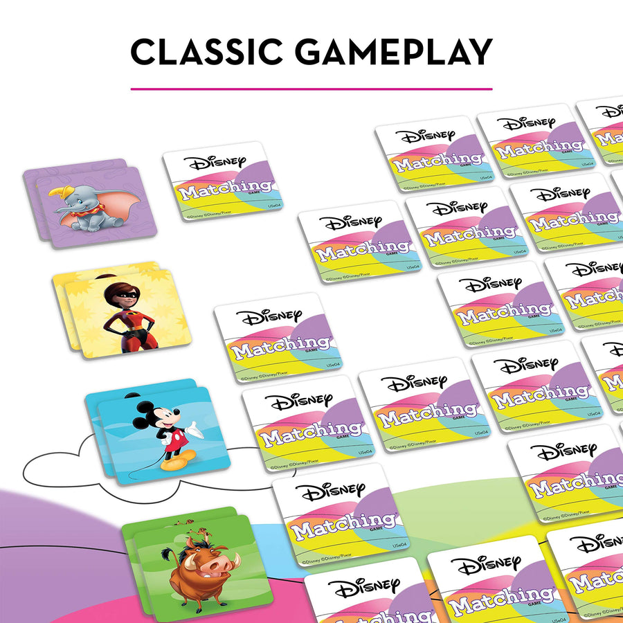 Wonder Forge Disney Classic Characters Matching Game for Boys & Girls Age 3 to 5 - A Fun & Fast Disney Memory Game