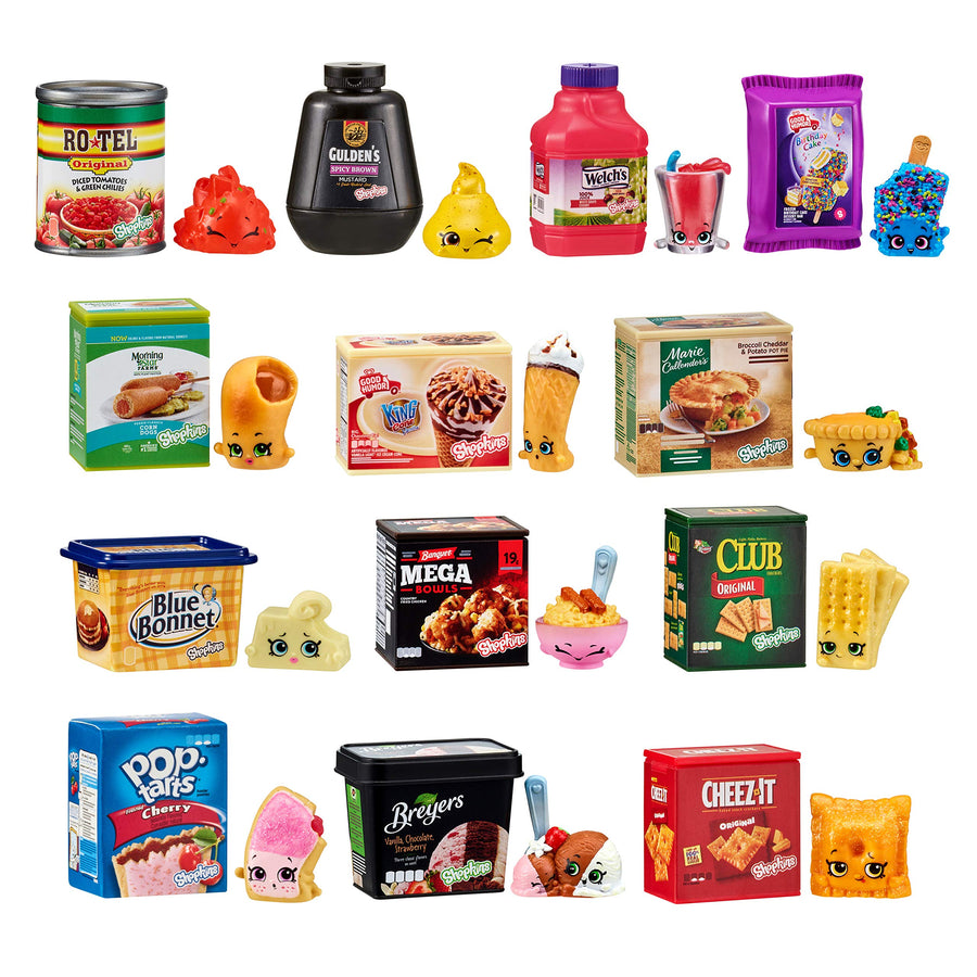 Shopkins Real Littles Mega Pack | 13 Real Littles Plus 13 Real Branded Mini Packs (26 Total Pieces). Style May Vary