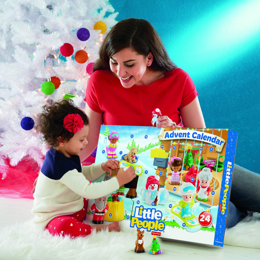 Fisher-Price Little People Advent Calendar, Count Down to Christmas with Your Toddler's Favorite Little People Friends & Fun yuletime Accessories!