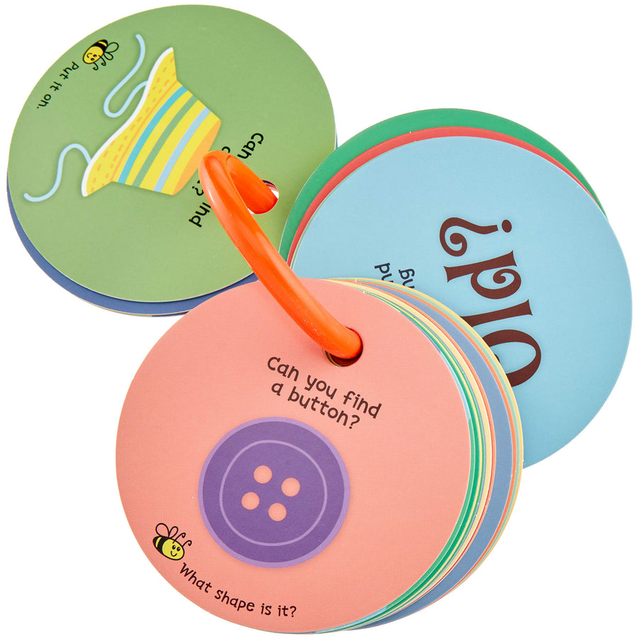 Mollybee Kids Toddler Scavenger Hunt Cooperative Card Game at Home