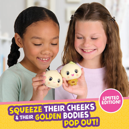 WowWee My Squishy Little Dumplings 2-Pack Rose Gold/Gold