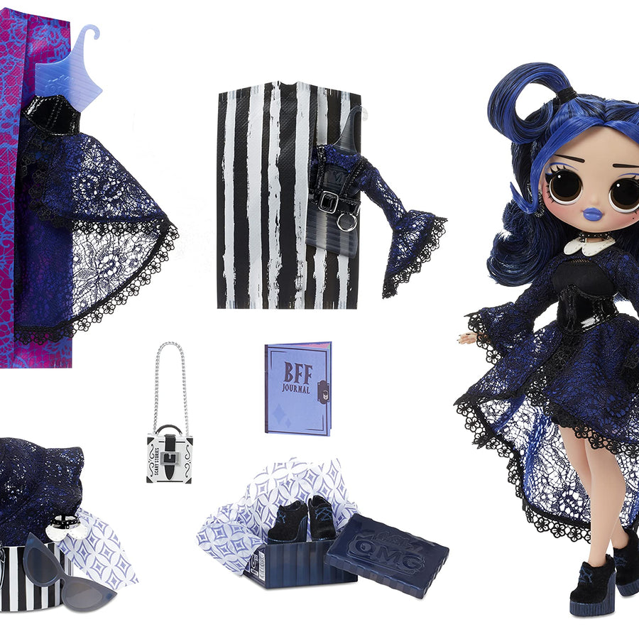 LOL Surprise OMG Moonlight B.B. Fashion Doll - Dress Up Doll Set with 20 Surprises for Girls and Kids 4+