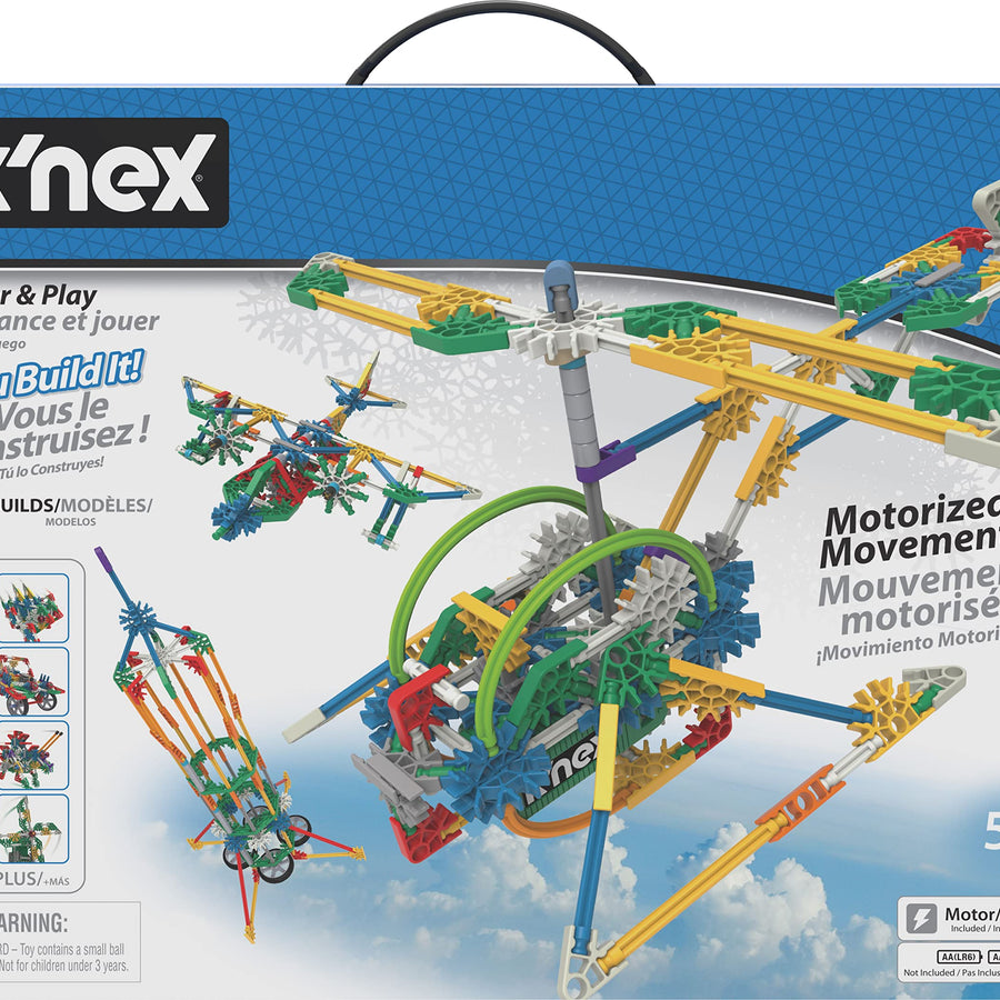 K'NEX Imagine Power and Play Motorized Building Set 529 Pieces Ages 7 and Up Construction Educational Toy