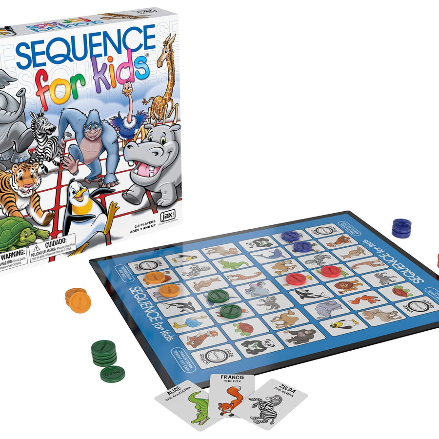 SEQUENCE for Kids -- The 'No Reading Required' Strategy Game by Jax