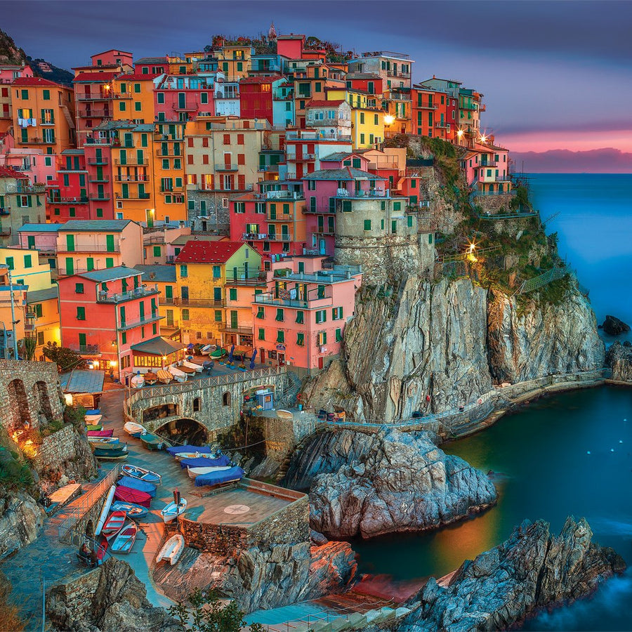 Buffalo Games - Cinque Terre - 1000 Piece Jigsaw Puzzle Multi, 26.75"L X 19.75"W