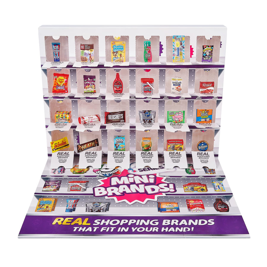 5 Surprise Mini Brands Series 3 Limited Edition 24-Surprise Pack Advent Calendar with 6 Exclusive Minis by ZURU
