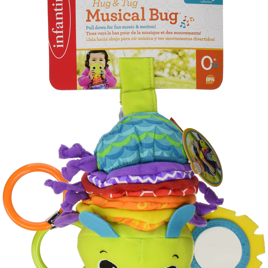 Infantino Hug and Tug Musical Bug