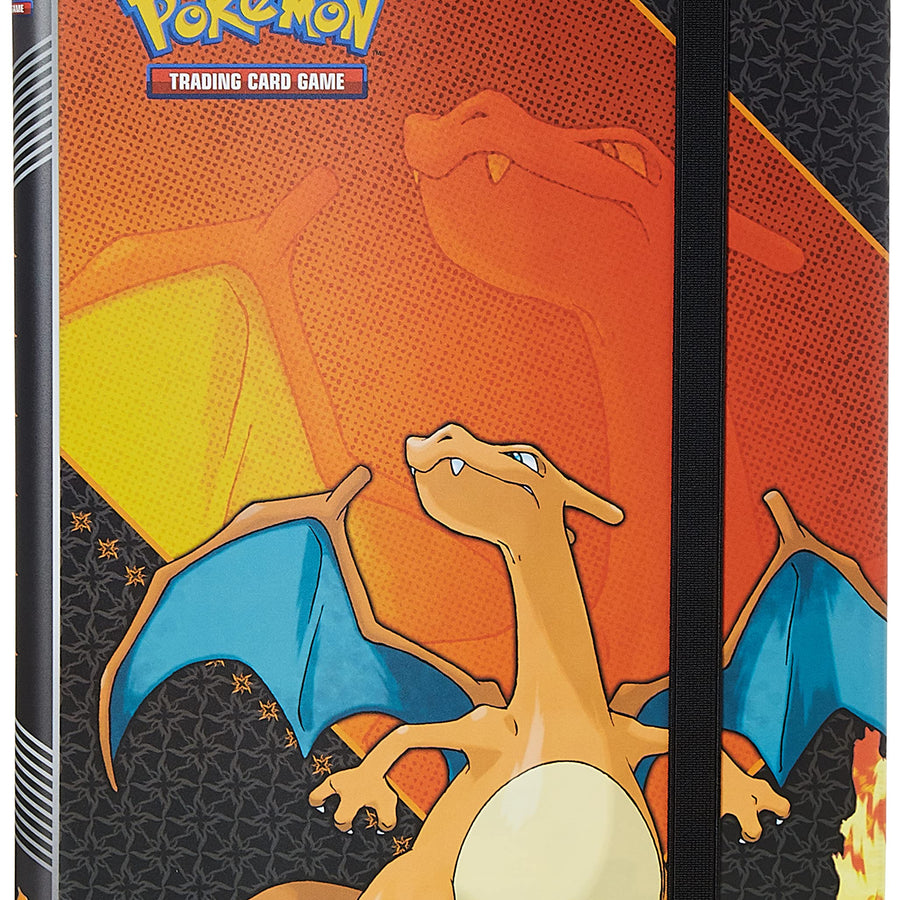 Ultra Pro Pokemon: Charizard 9-Pocket Full-View PRO Binder Red