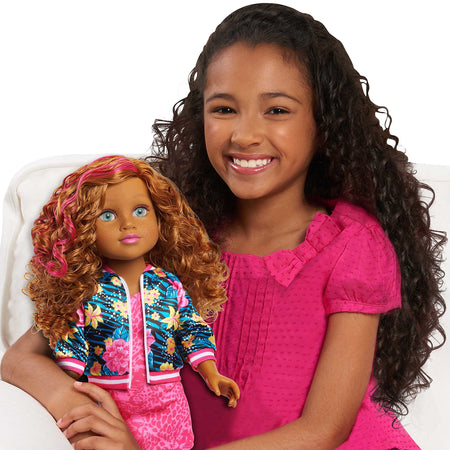 Journey Girls 18 inch Alana Hand Painted Doll with Brown Hair Brown Eyes, Amazon Exclusive, by Just Play