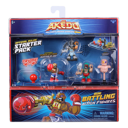 Akedo Ultimate Arcade Warriors Starter Pack - Legendary Punch Attack, Multicolor (14231)