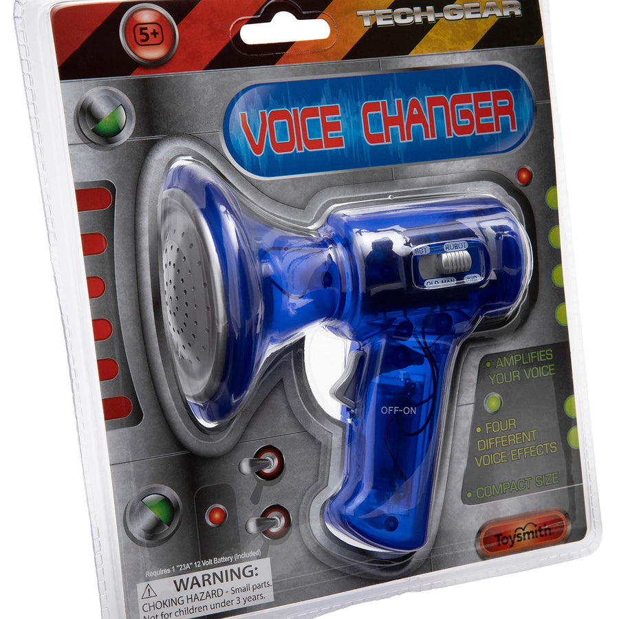 Toysmith Tech Gear Multi Voice Changer (6.5-Inch Various Colors)