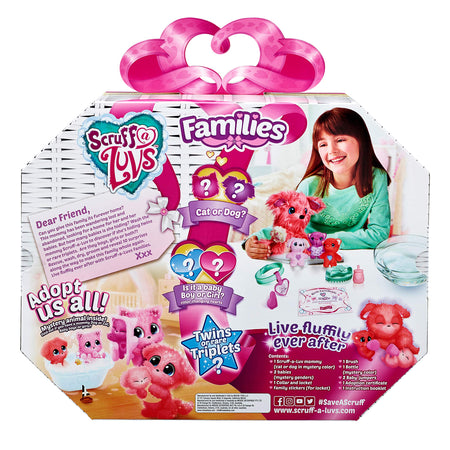 Little Live Pets Scruff-A-Luvs Family | Wash, Dry and Brush to Rescue and Reveal 10 Surprises