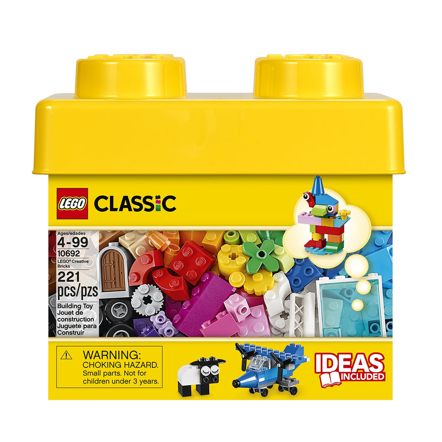 LEGO Classic Creative Bricks 10692 Building Blocks, Learning Toy (221 Pieces)
