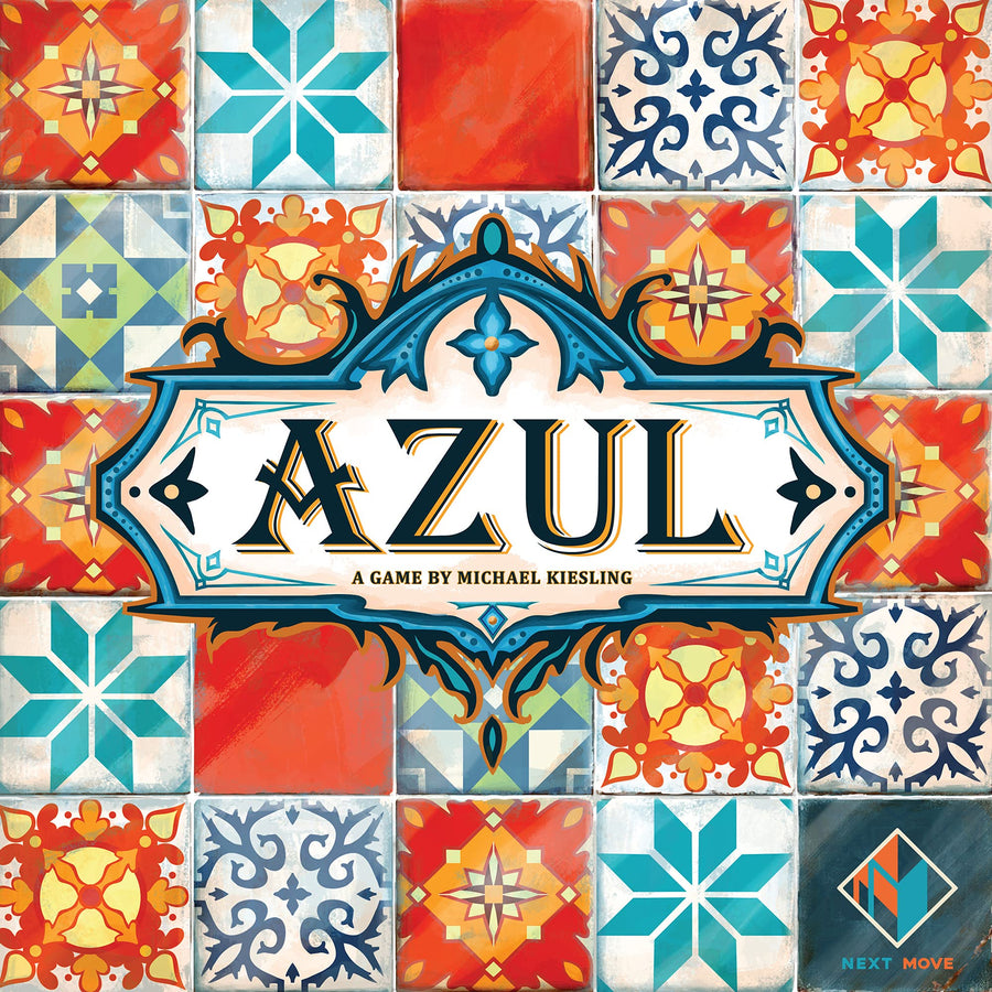 Azul Board Game | Strategy Board Game | Mosaic Tile Placement Game | Family Board Game for Adults and Kids | Ages 8 and up | 2 to 4 Players | Average Playtime 30 - 45 Minutes | Made by Next Move Games