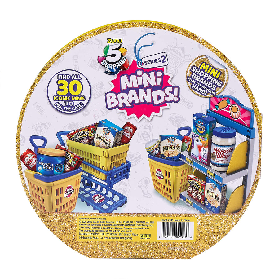 5 Surprise Mini Brands Collector's Case Series 2 (Comes with 4 Exclusive Minis) 4 Exclusive Minis by ZURU, 7785