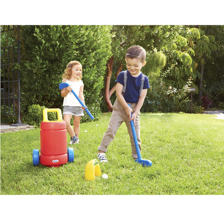 Little Tikes TotSports Easy Hit Golf Set + 3 balls + 2 clubs