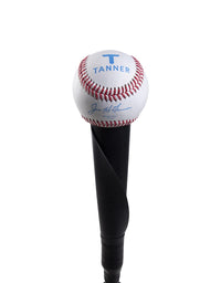 TANNER TEE the ORIGINAL | Premium Baseball/Softball Batting Tee w/ TANNER Original Base, Patented Hand-rolled FlexTop, Adjustable Height: 26-43 inches (TT001)
