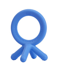 Comotomo Silicone Baby Teether, Blue, 1.75x1.75x3 Inch (Pack of 1)
