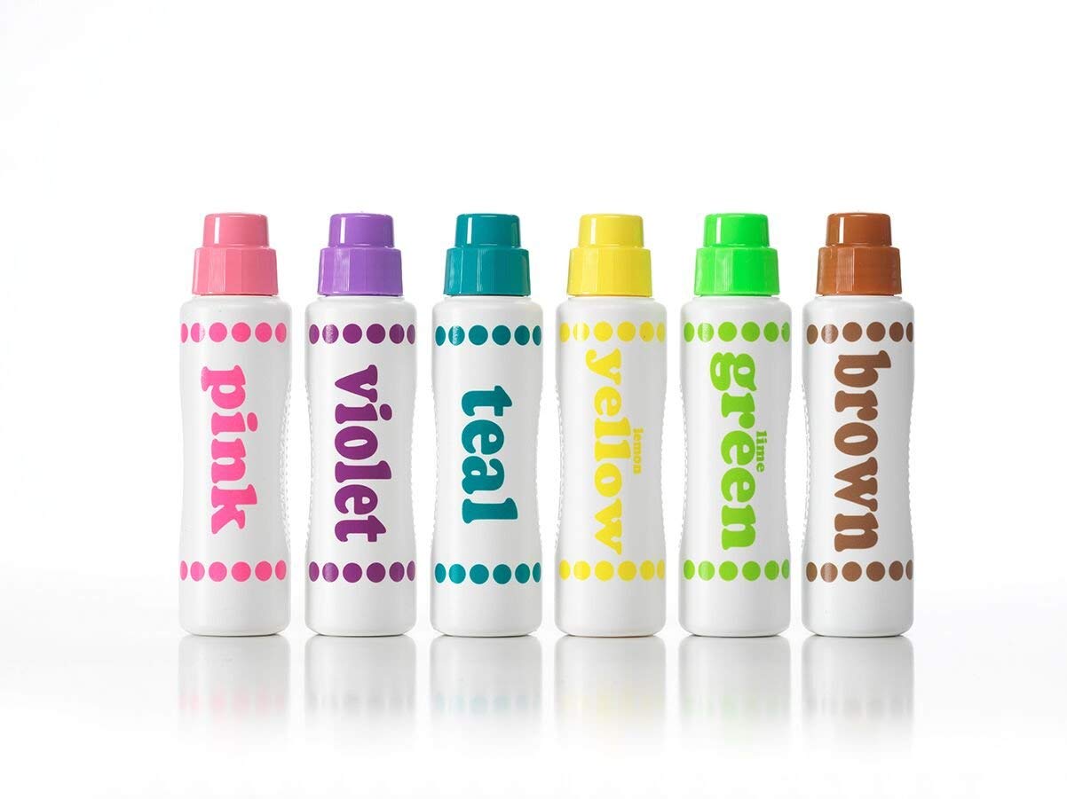 Do A Dot Art! Markers Brilliant Washable 6 pack, The Original Dot Marker