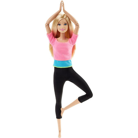 Barbie Made to Move Doll, Pink Top [Amazon Exclusive]