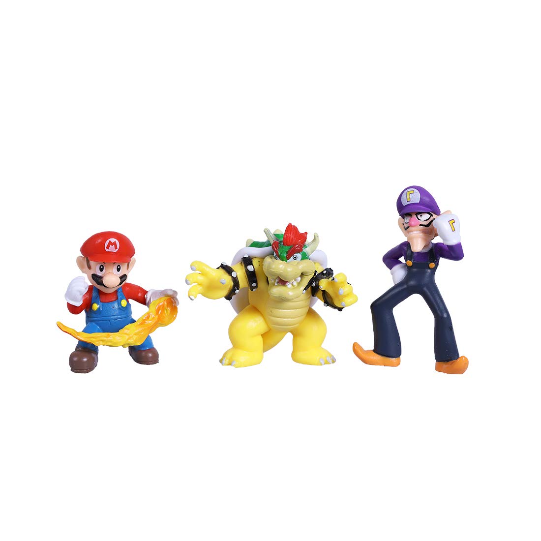 Max Fun 18pcs Mario Brothers Figures Kids Toys Cake Toppers Collection Playset