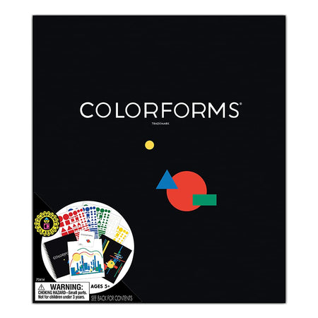 The Original Classic Colorforms -- Fun Retro Re-stickable Vinyl Design Toy Kids Have Loved for 60 Years, for Ages 5+