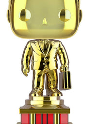 Funko Pop! TV: The Office - Customizable Chrome Dundie Award, Amazon Exclusive Collectible Vinyl Figure (52077)
