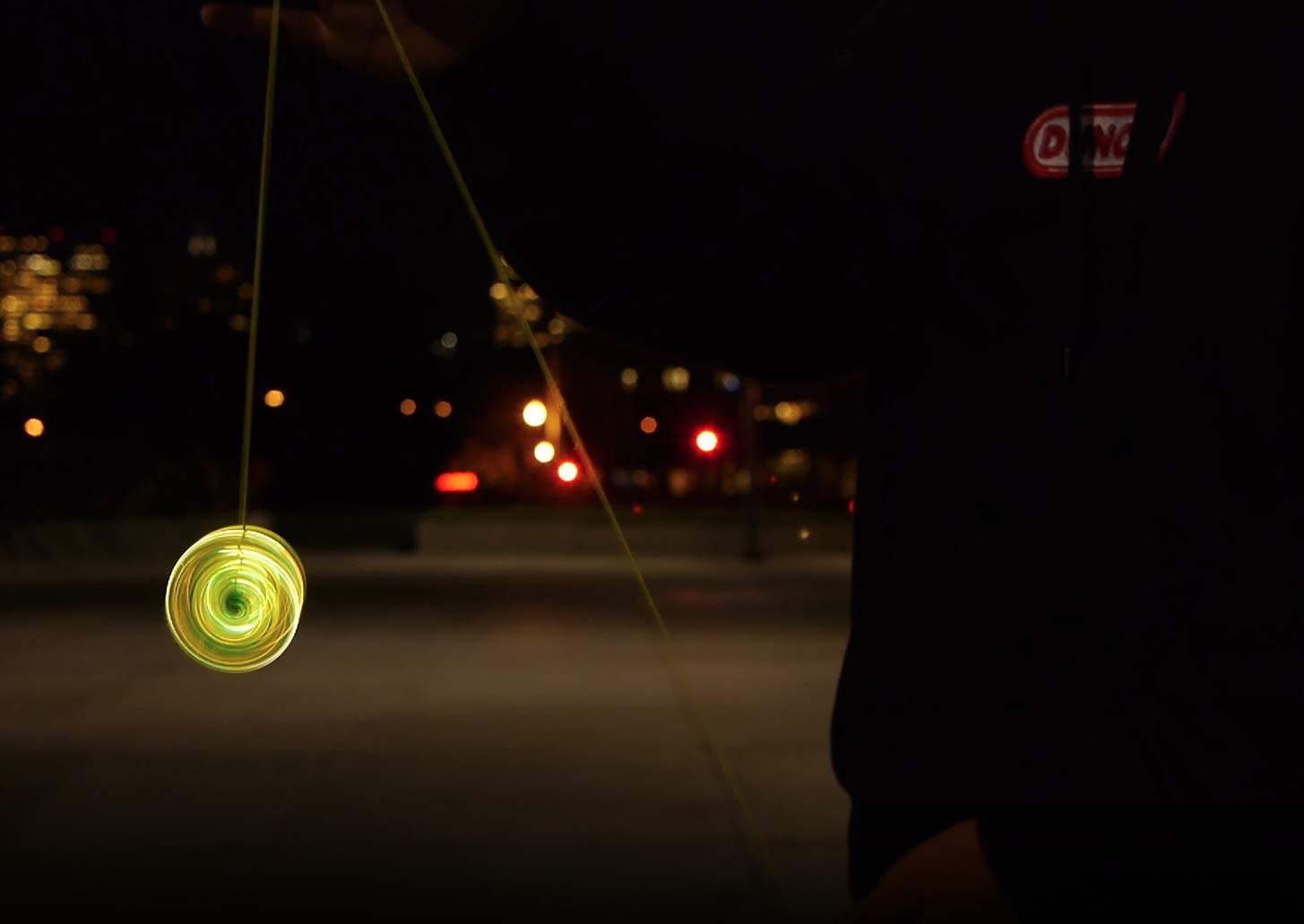 Duncan Toys Limelight LED Light-Up Yo-Yo, Beginner Level Yo-Yo with LED Lights, Clear and Orange