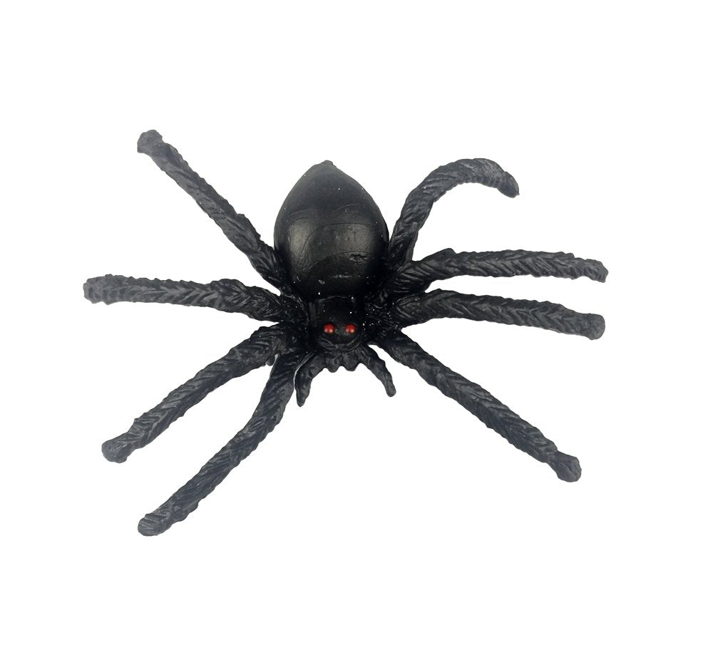 Muzboo Realistic Plastic Spider Toys,Halloween Prank Props,Small Size funny Halloween Decorations 30pcs