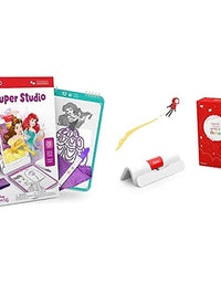 Osmo - Super Studio Disney Princess Game - Ages 5-11 - Learn to Draw - For iPad or Fire Tablet (Osmo Base Required), Multicolor (902-00008)
