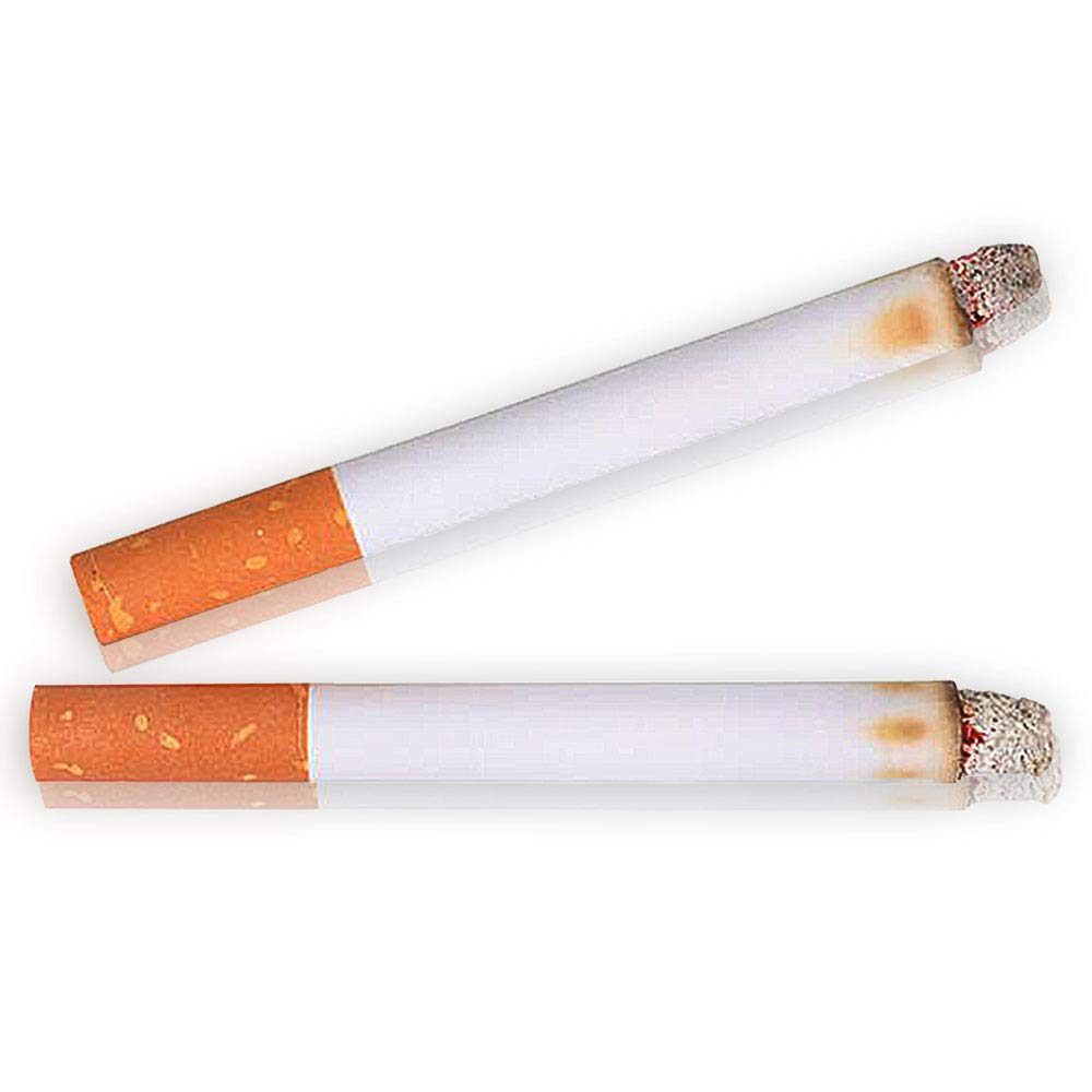 ArtCreativity 3.25 Inch Fake Puff Cigarettes That Blow Smoke - 12 Pack - 24 Faux Cigs with a Realistic Look - Prop for Prank, Halloween Costume, Movie, or Theater Play - Fun Gag Gift, Novelty Toy