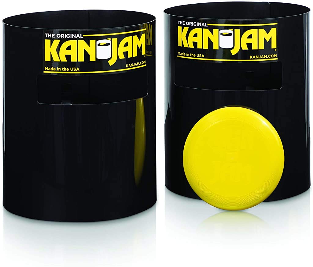 Kan Jam Original Disc Throwing Game - Great for Outdoors, Beach, Backyard and Tailgate, Made in the USA, Multiple Colors and Options