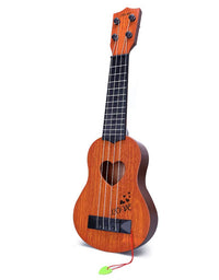 YEZI Kids Toy Classical Ukulele Guitar Musical Instrument, Brown
