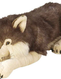 Wild Republic Jumbo Wolf Plush, Giant Stuffed Animal, Plush Toy, Gifts for Kids, 30 Inches
