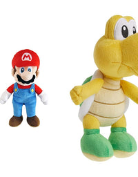 Little Buddy Super Mario All Star Collection 1414 Mario Stuffed Plush, Multicolored,9.5"
