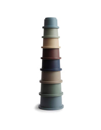 mushie Stacking Cups Toy | Made in Denmark (Original)
