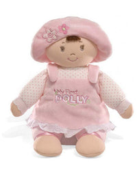 GUND My First Dolly Stuffed Plush Blonde Doll, 12"

