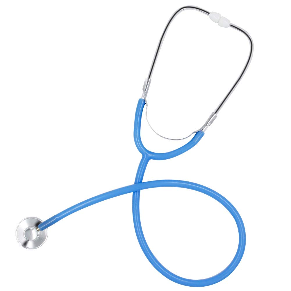 Zcaukya Kids Stethoscope, Real Working Nursing Stethoscope for Kids Role Play, Doctor Game, Blue