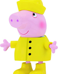 Peppa Pig Dress & Talk Figure Set, 12 Pieces - Includes Large Talking Peppa Figure with 4 Outfits & Accessories - Toy Gift for Kids - Ages 3+
