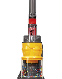 Ball Vacuum Toy Vacuum with Working Suction and Sounds, Grey/Yellow/Multicolor Brilliant Toy

