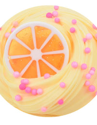 Magictoy 4 Pack Butter Slime,Yellow Lemon,Blue Stitch,Pink Watermelon and Mint Green Slime,Super Soft and Non-Sticky, Party Favors for Boys and Girls
