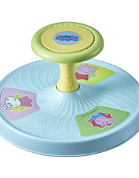 Playskool Peppa Pig Sit 'n Spin Musical Classic Spinning Activity Toy for Toddlers Ages 18 Months and Up (Amazon Exclusive)
