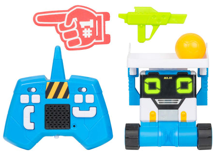 Really RAD Robots MiBRO - Interactive Remote Control Robot with Accessories, 50+ Functions & Sounds - Your Personal Prank Bot | Plays, Talks, and Pranks