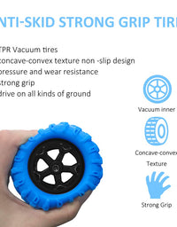 Remote Control car,2.4GHz Electric Race Stunt Car,Double Sided 360° Rolling Rotating Rotation, LED Headlights RC 4WD High Speed Off Road for 3 4 5 6 7 8-12 Year Old Boy Toys (Blue)
