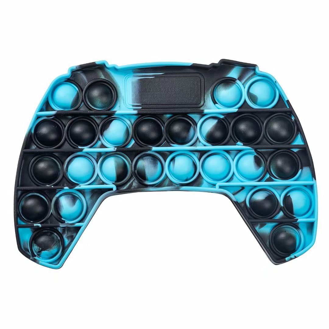 QDASZZ Pop Game Controller Gamepad Shape Push pop Bubble Sensory Fidget Toy Autism Special Needs Stress Reliever - Great for The Old and The Young (3 Colors)