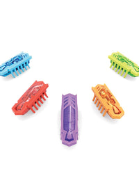 HEXBUG Nano 5 Pack - 4 nanos Plus Bonus Flash Nano - Sensory Vibration Toys for Kids and Cats - Small HEX Bug Tech Toy - Batteries Included - Multicolor
