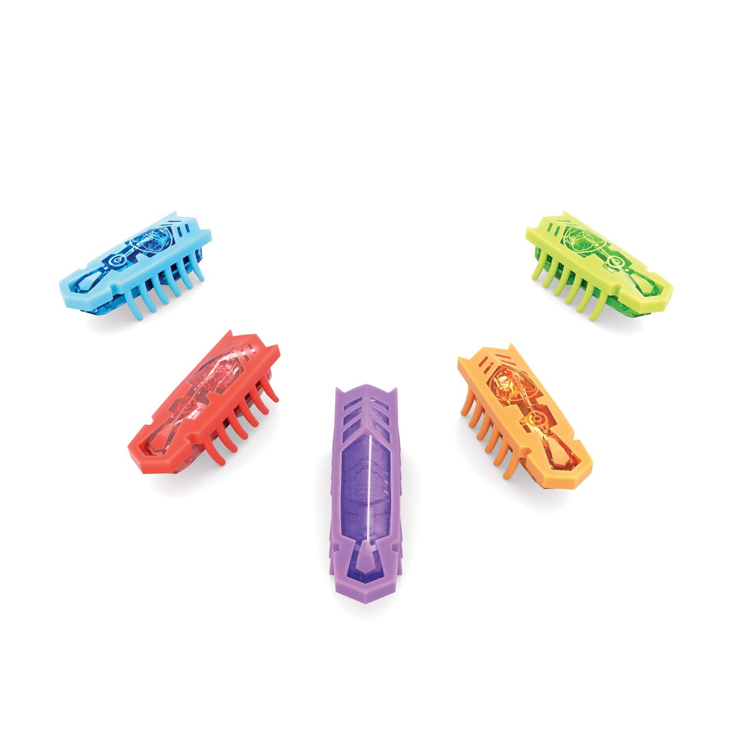 HEXBUG Nano 5 Pack - 4 nanos Plus Bonus Flash Nano - Sensory Vibration Toys for Kids and Cats - Small HEX Bug Tech Toy - Batteries Included - Multicolor