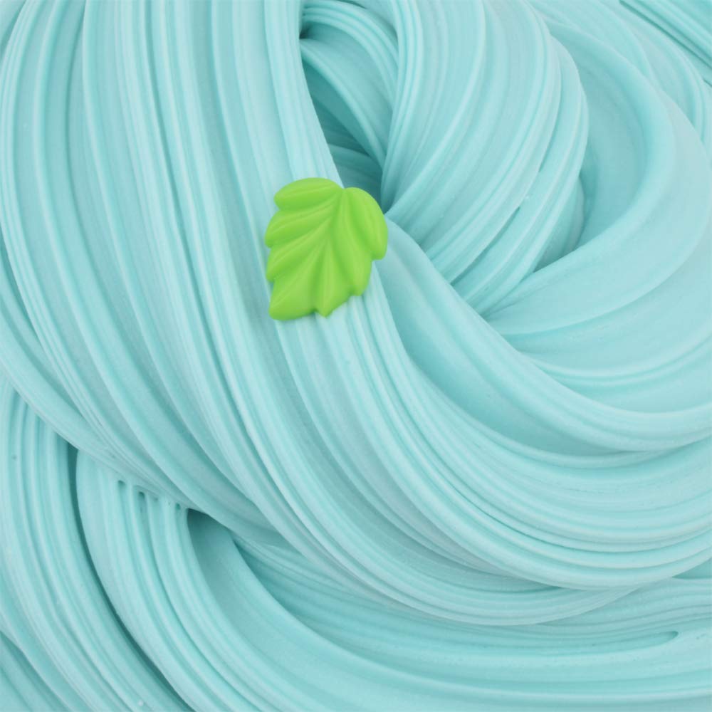 Magictoy 4 Pack Butter Slime,Yellow Lemon,Blue Stitch,Pink Watermelon and Mint Green Slime,Super Soft and Non-Sticky, Party Favors for Boys and Girls