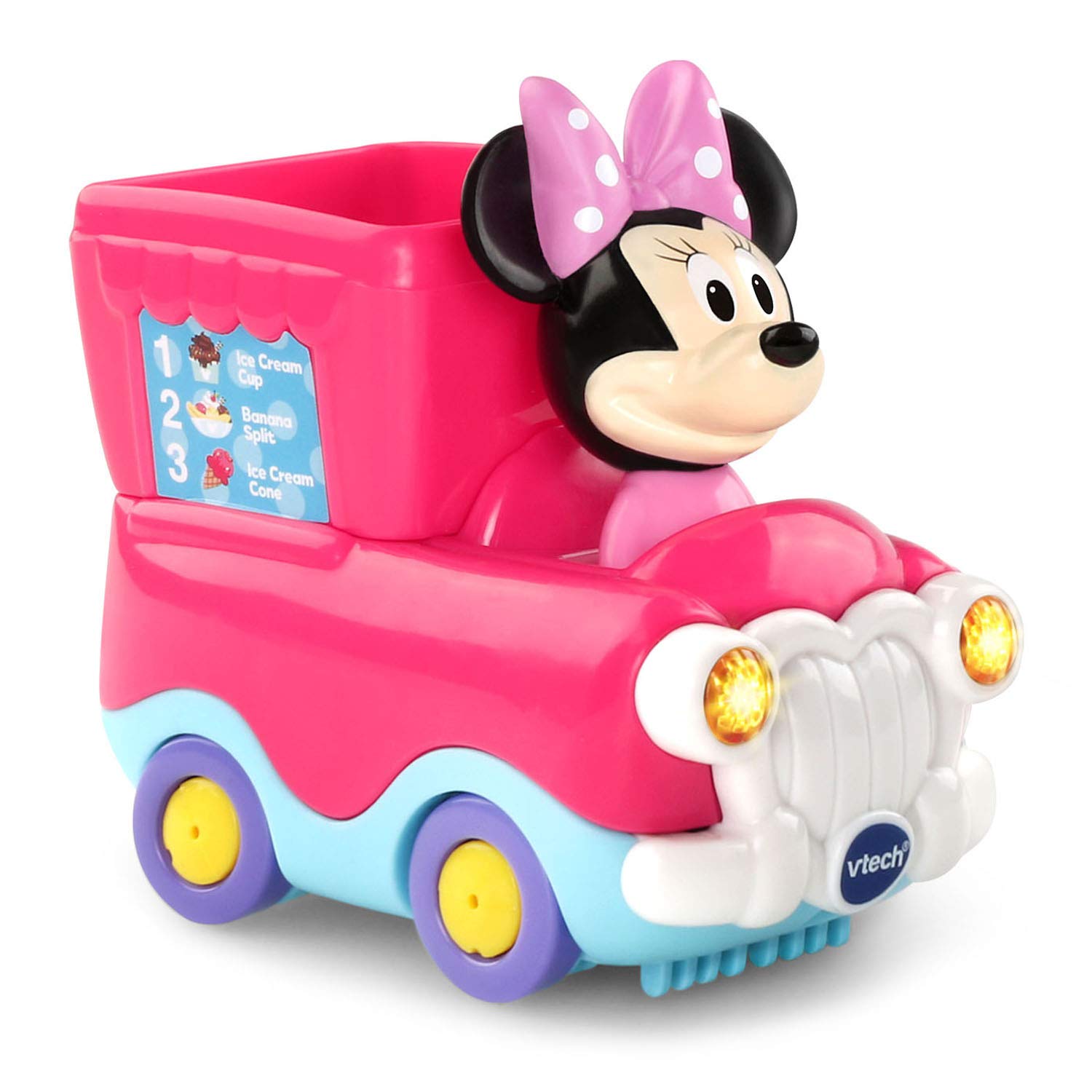 VTech Go! Go! Smart Wheels - Disney Minnie Mouse Ice Cream Parlor, Pink