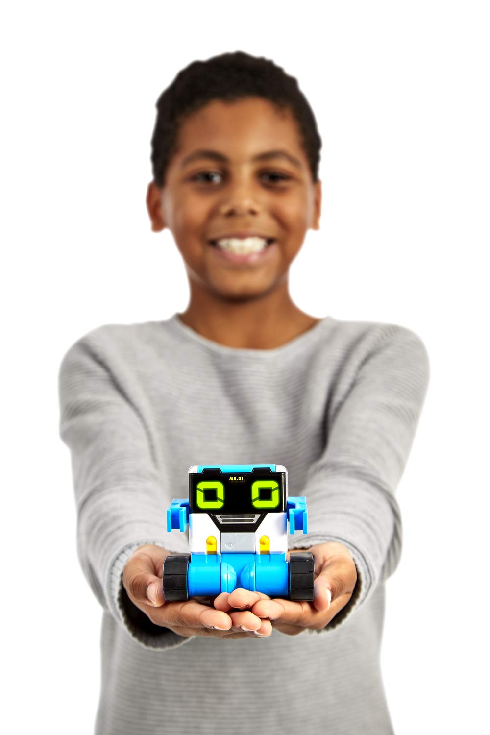Really RAD Robots MiBRO - Interactive Remote Control Robot with Accessories, 50+ Functions & Sounds - Your Personal Prank Bot | Plays, Talks, and Pranks